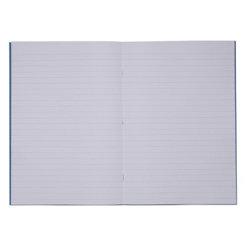 RHINO 13 x 9 Oversized Exercise Book 40 Page, Light Blue, Green, F12 (Pack of 10)