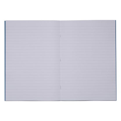 RHINO 13 x 9 Oversized Exercise Book 40 Page, Light Blue, Green, F12 (Pack of 10)