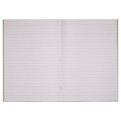 RHINO 13 x 9 Oversized Exercise Book 40 Page, Light Blue, Green, F12 (Pack of 10)