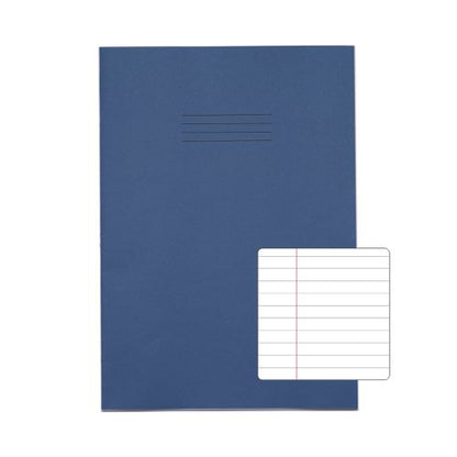 Rhino 13 x 9 Oversized Exercise Book 48 Page, Dark Blue, F8M (Pack of 10)