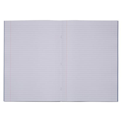 RHINO 13 x 9 Oversized Exercise Book 80 Page, Dark Green, F8M (Pack of 50, Green, F8M (Pack of 10, Blue, F8M (Pack of 10)