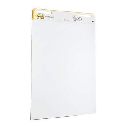 Post-it Super Sticky Self Stick Meeting Chart 559, White, 63.5 cm x 76.2 cm, 30 Sheets/Pad, 2 Pads/Pack, 100% PEFC SGSCH-PEFC-COC-110078