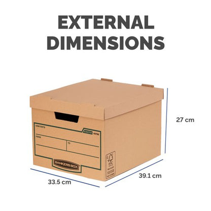 Earth Standard Storage Box (FSC) Pack of 10 325x260x375mm