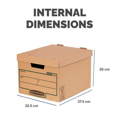 Earth Standard Storage Box (FSC) Pack of 10 325x260x375mm
