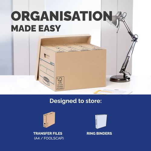 Earth Standard Storage Box (FSC) Pack of 10 325x260x375mm