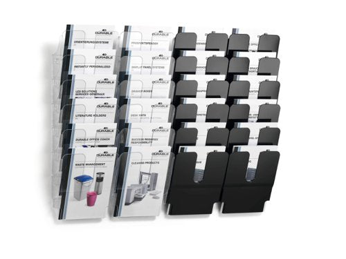 Durable FLEXIPLUS 6 A4 Portrait Black, White, Clear