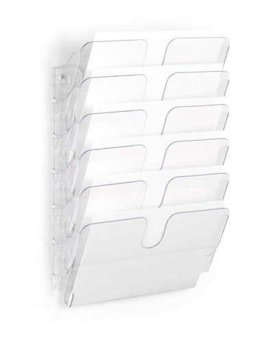 Durable FLEXIPLUS 6 A4 Landscape Clear, White, Black
