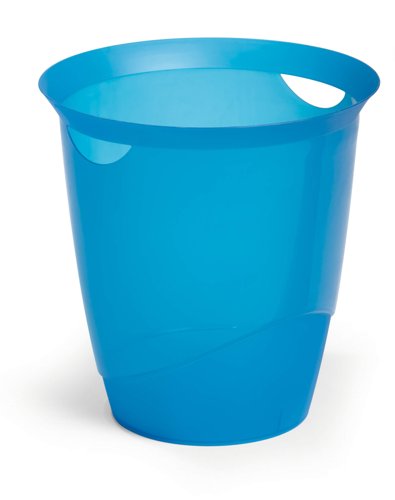 Durable TREND Waste Bin 16L Black, White, Red, Blue