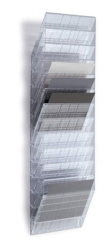 Durable FLEXIBOXX 12 A4 Landscape White, 12 A4 Landscape Black, 12 A4 Landscape Clear, 6 A4 Landscape Clear