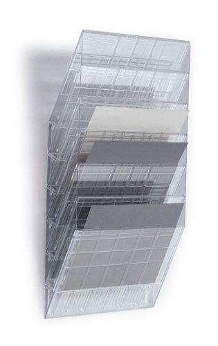 Durable FLEXIBOXX 12 A4 Landscape White, 12 A4 Landscape Black, 12 A4 Landscape Clear, 6 A4 Landscape Clear