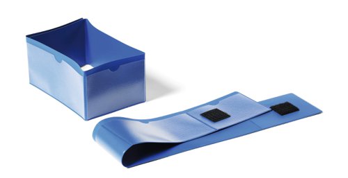 Durable Pallet Foot Sleeve Yellow, Blue (50)