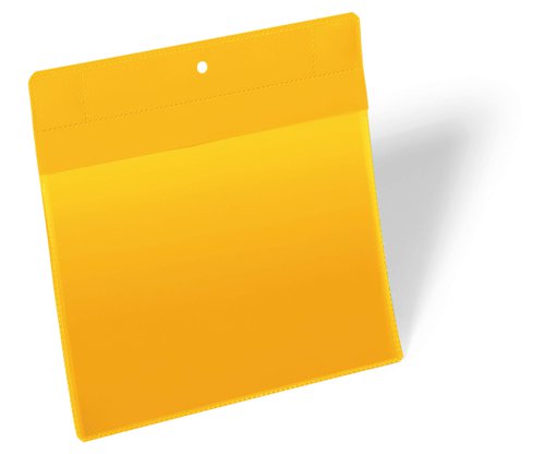 Durable Neodym Magnetic Pocket A5 Yellow (10)