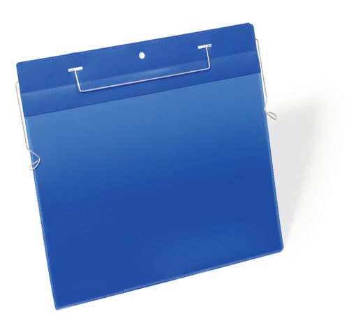 Durable Wire Hanger Pocket Durable Wire Hanger Pocket A5 Yellow (50), Durable Wire Hanger Pocket A5 Blue (50), Durable Wire Hanger Pocket A4 Blue (50), Durable Wire Hanger Pocket A4 Blue (50)