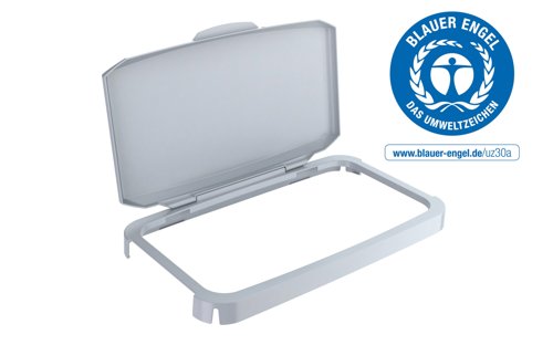 Durable DURABIN 60L Hinged Lid Grey