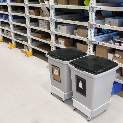 Durable DURABIN ECO 90L Bin Grey