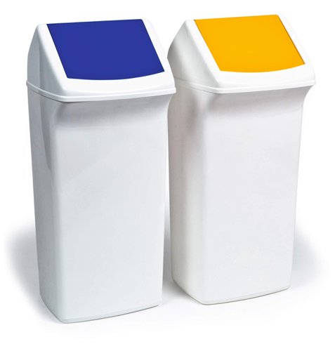 Durable DURABIN 40L Flip Lid Green, Blue