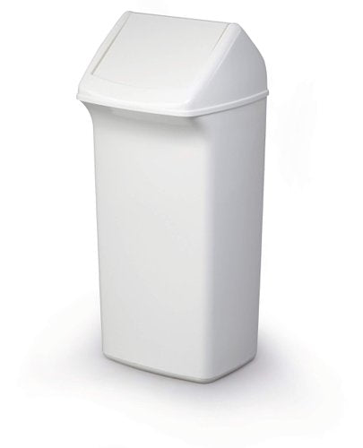 Durable DURABIN 40L Bin + White, Grey Lid