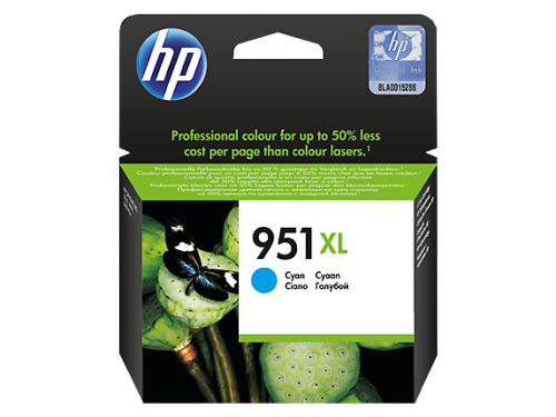 HP CN046AE (951XL) ink Cartridge Cyan 1.5k Pages 17ml