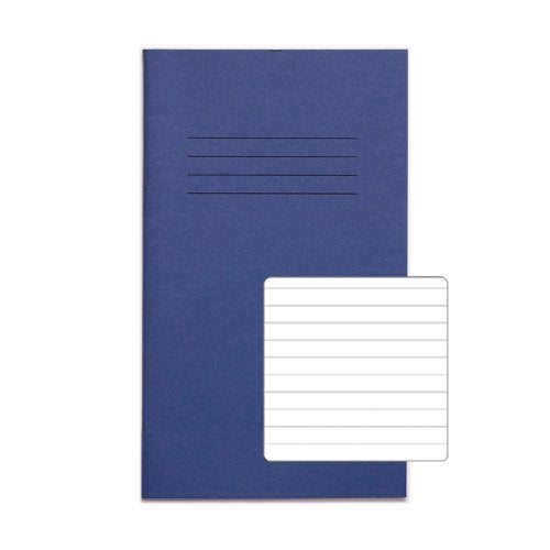 RHINO 200 x 120 Exercise Book 80 Page, Dark Blue, F8 (Pack of 10, 100)