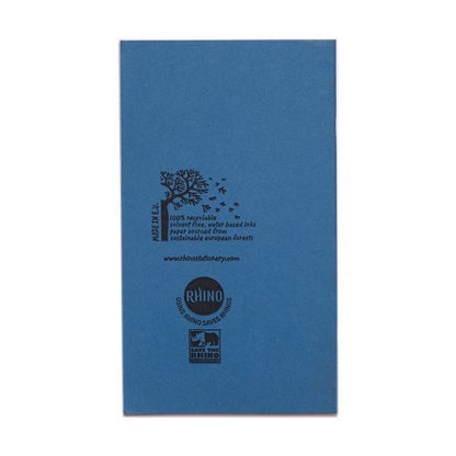 RHINO 200 x 120 Exercise Book 80 Page, Light Blue, F6 (Pack of 10, 100)