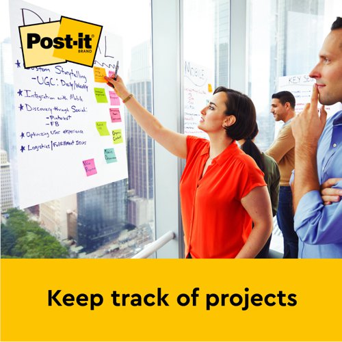 Post-it Super Sticky Self Stick Meeting Chart 559, White, 63.5 cm x 76.2 cm, 30 Sheets/Pad, 2 Pads/Pack, 100% PEFC SGSCH-PEFC-COC-110078