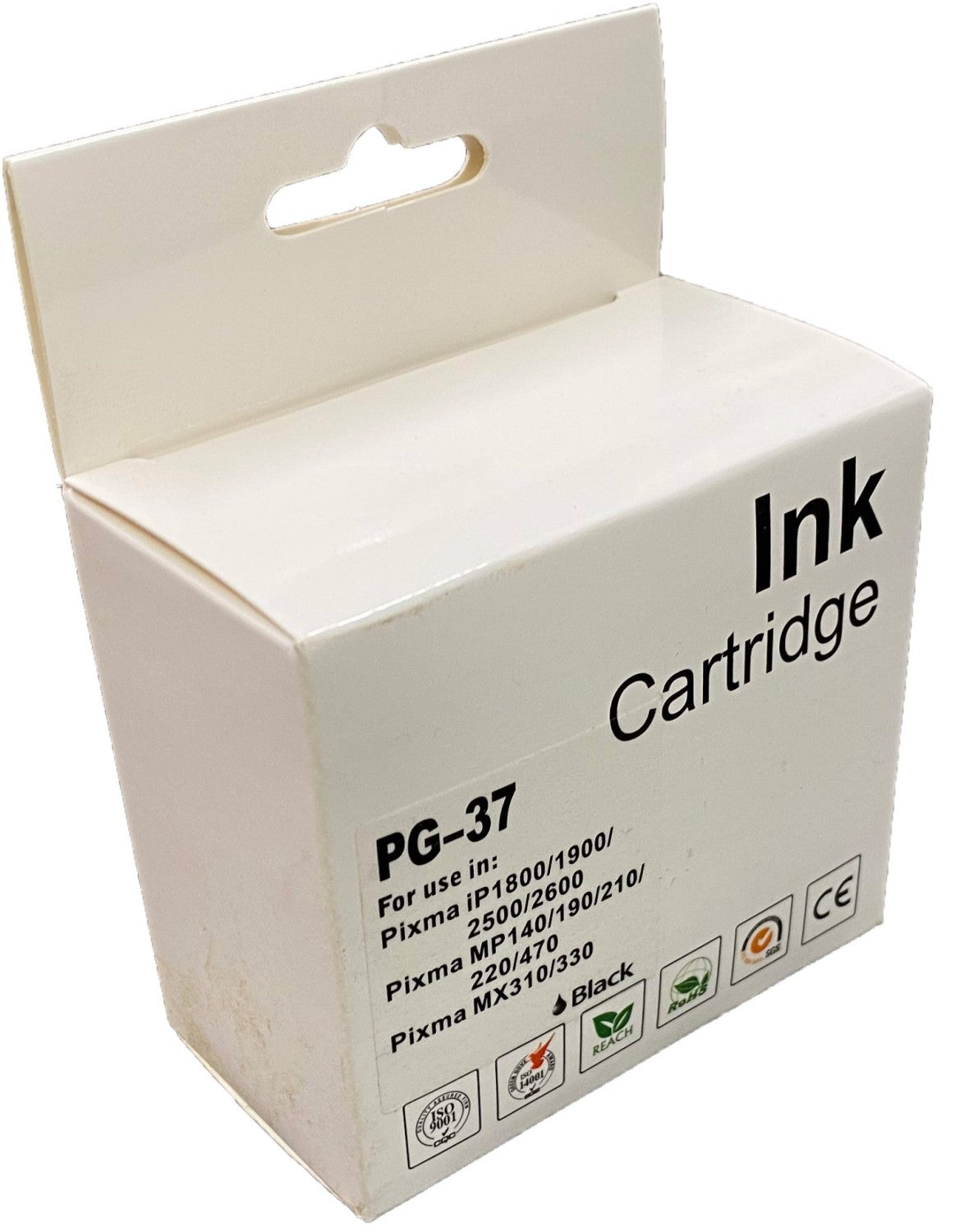 Remanufactured Canon PG-37, 40, 50, 510, 560XLBK Black Inkjet