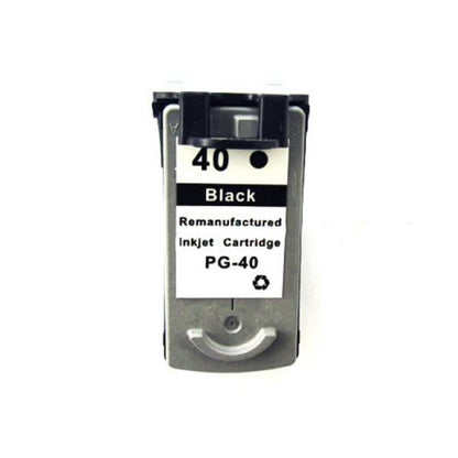 Remanufactured Canon PG-37, 40, 50, 510, 560XLBK Black Inkjet