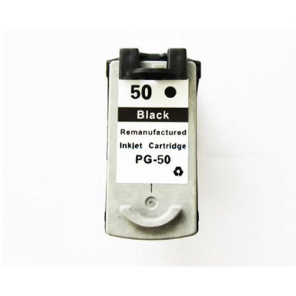 Remanufactured Canon PG-37, 40, 50, 510, 560XLBK Black Inkjet