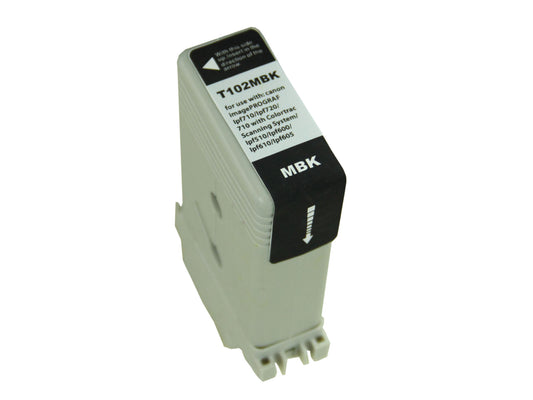 Compatible Canon PFI-102BK Black Ink Ctg