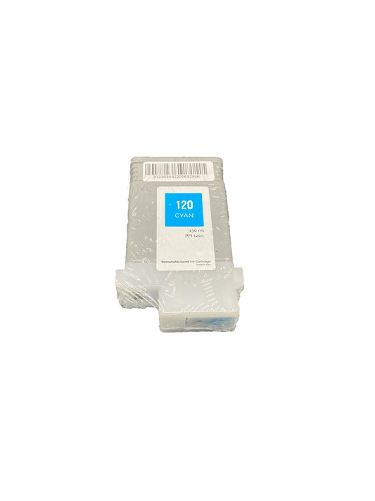 Remanufactured Canon PFI-120BK Black Ink Cartridge