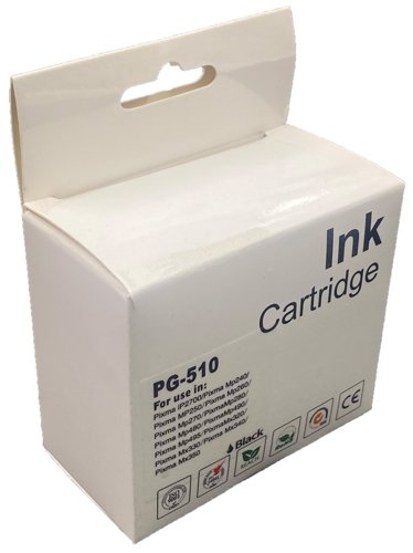 Remanufactured Canon PG-37, 40, 50, 510, 560XLBK Black Inkjet