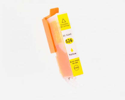 Compatible Canon CLI-8Y, 526Y, 551XLY, 521Y Yellow Inkjet