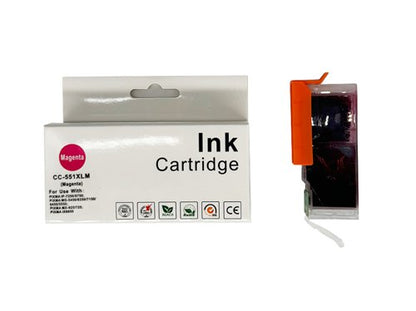 Compatible Canon CLI-8M, 526M, 551XLM, 521M Magenta Inkjet