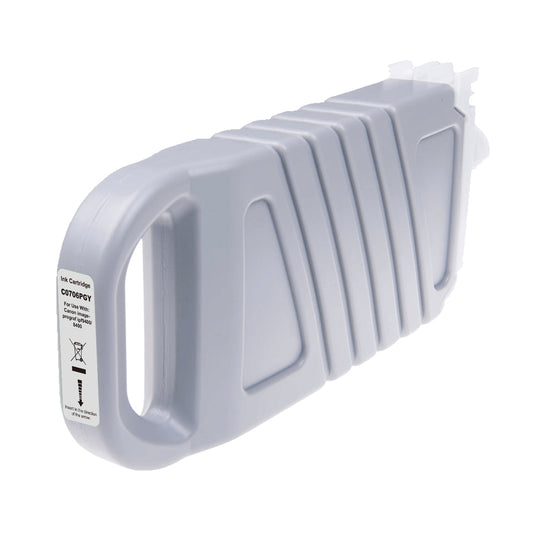 Compatible Canon G+G PFI-706GY Hi Cap Grey Wide Format Ink Ctg 6690B001AA