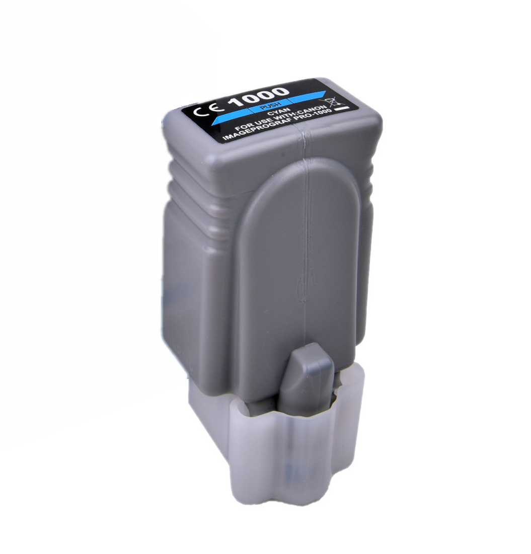 Compatible Canon G+G PFI-1000B Blue Wide Format Ink Ctg 0555C001