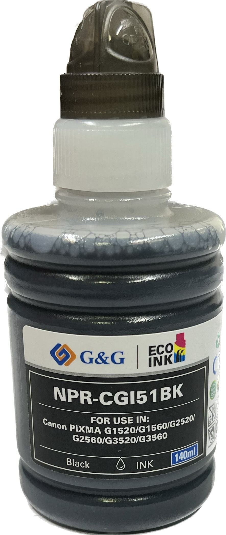 Compatible Canon GI-51PGBK Pigment Black Ink Bottle