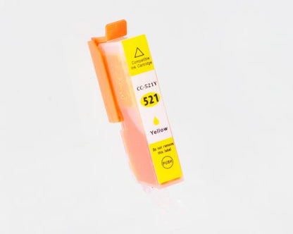 Compatible Canon CLI-8Y, 526Y, 551XLY, 521Y Yellow Inkjet