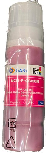 Compatible Canon G+G GI-50M Magenta Ink Bottle