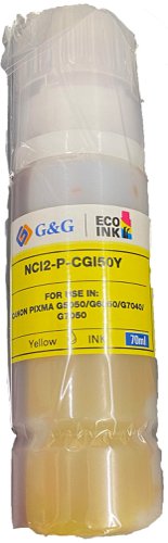 Compatible Canon G+G GI-50Y Yellow Ink Bottle