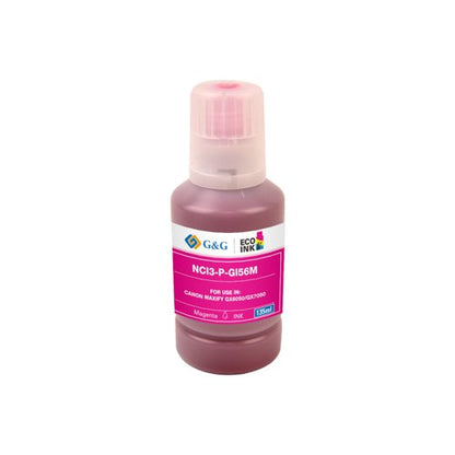 Compatible Canon G+G GI-56M Magenta Ink Bottle 4431C001