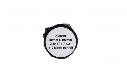 Compatible Dymo 99019 Large Lever Arch S0722480 Paper File Labels