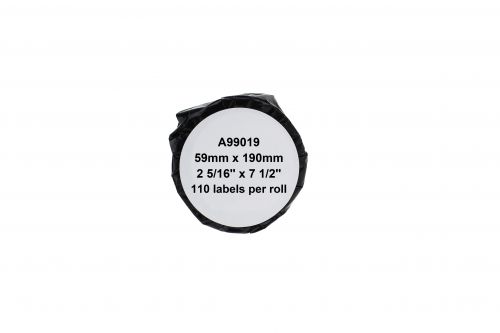 Compatible Dymo 99019 Large Lever Arch S0722480 Paper File Labels