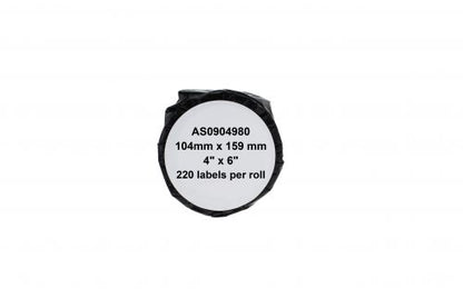 Comp Dymo S0904980 Ex Large Shipping Labels 4XL (Paper) Pack of 220 Unchipped