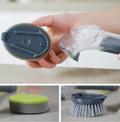 Dishwashing brush pot washing artifact