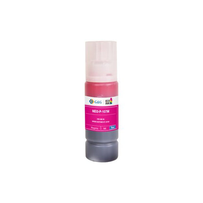 Compatible Epson G+G 107 Magenta Ink Bottle C13T09B340