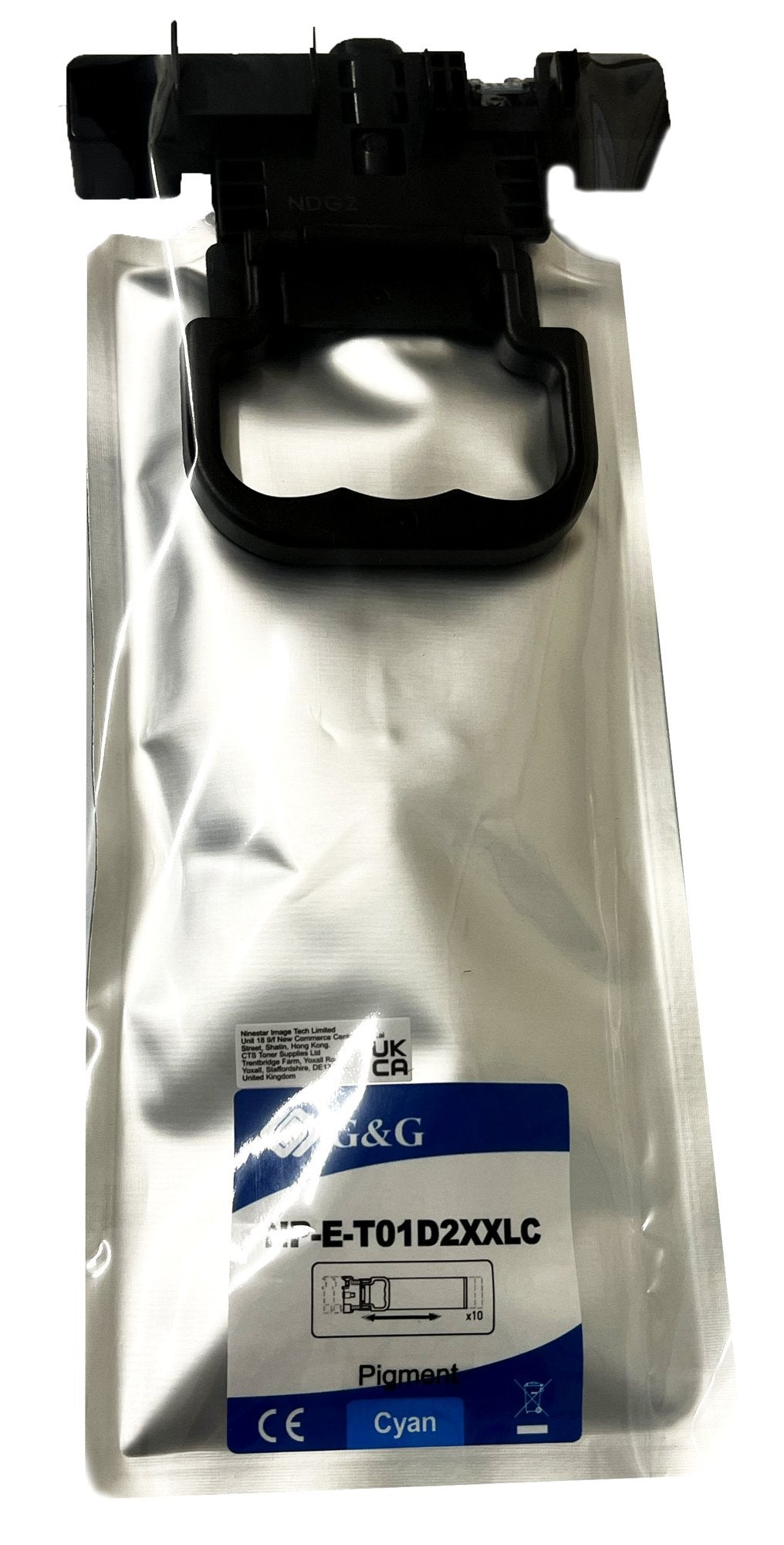 Compatible Epson G+G C13T01D100 Black Ink Ctg