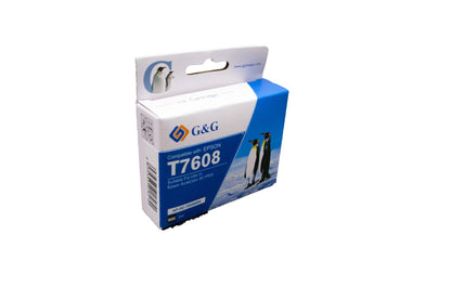 Compatible Epson T7608 Matte Black C13T760840 Inkjet