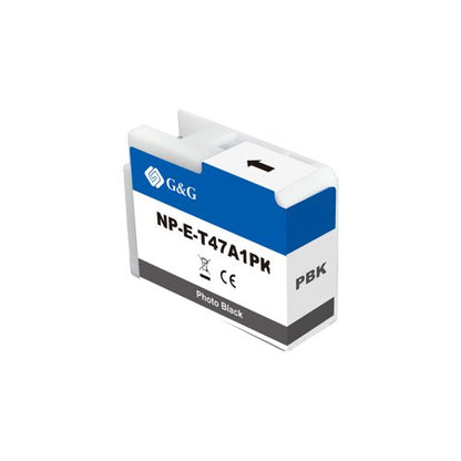 Compatible Epson G+G T47A1 Photo Black Ink Cartridge C13T47A100