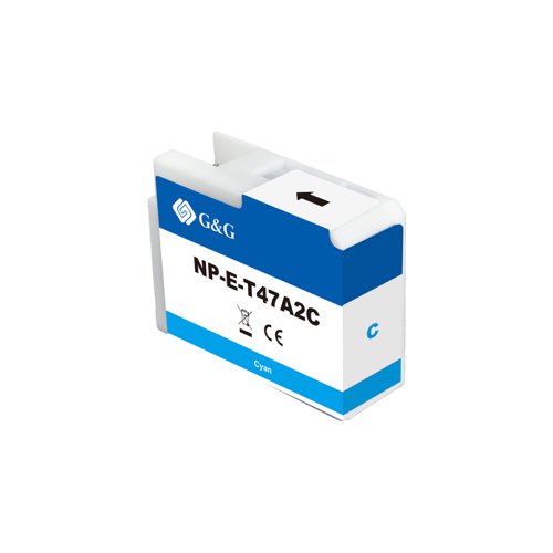 Compatible Epson G+G T47A2 Cyan Ink Cartridge C13T47A200
