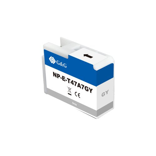 Compatible Epson G+G T47A7 Grey Ink Cartridge C13T47A700